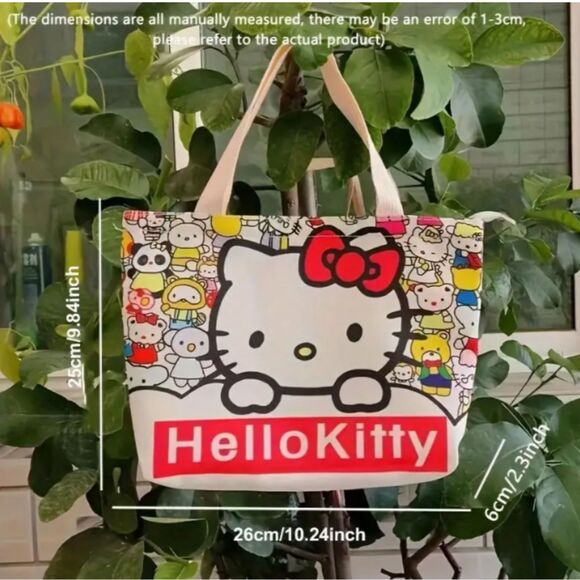 Hello Kitty Canvas Bag Medium - Picture 3 of 6